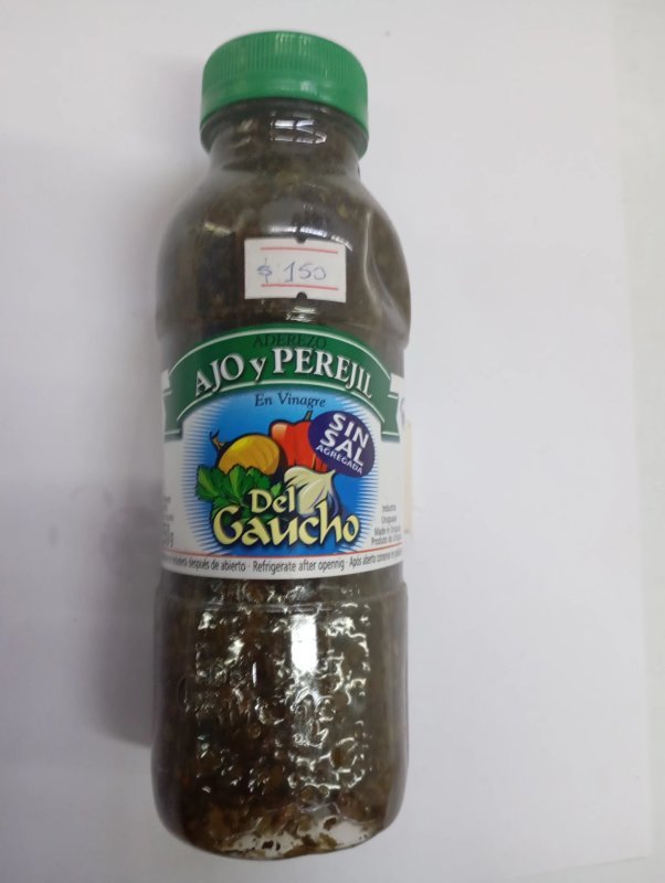 Ajo y Perejil en Vinagre