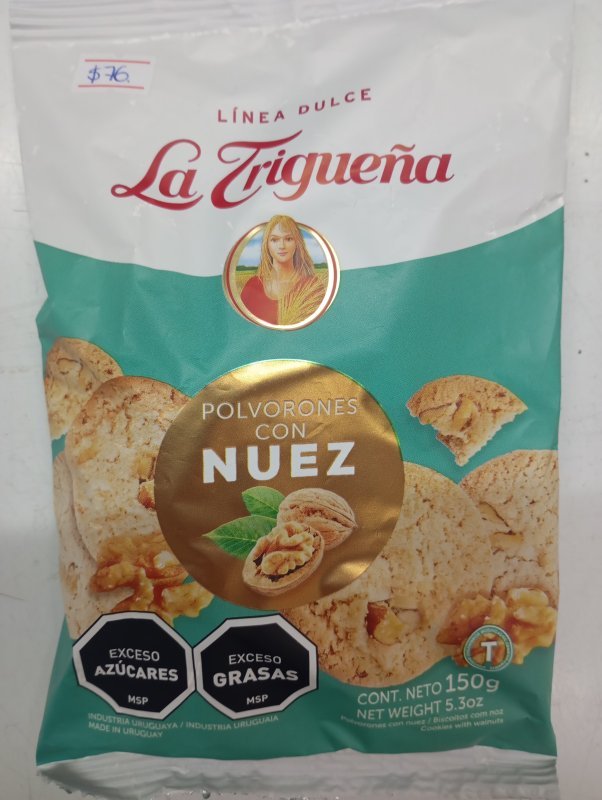 Polvorones con nuez 150g