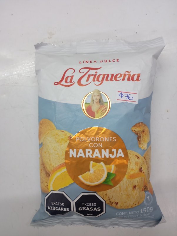 Polvorones de naranja 150g