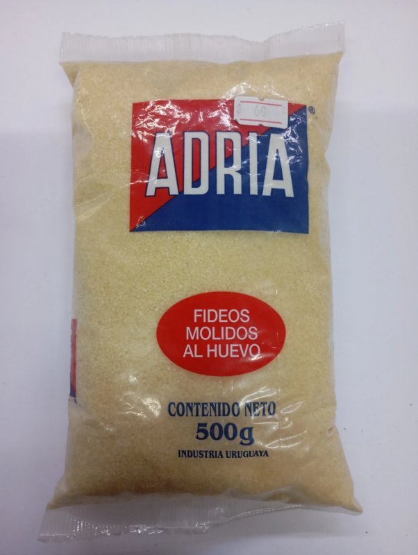 Fideos Molidos al huevo